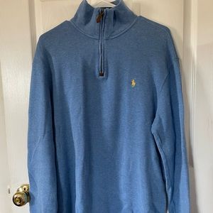 Mens Ralph Lauren Polo 1/4 zip pullover
